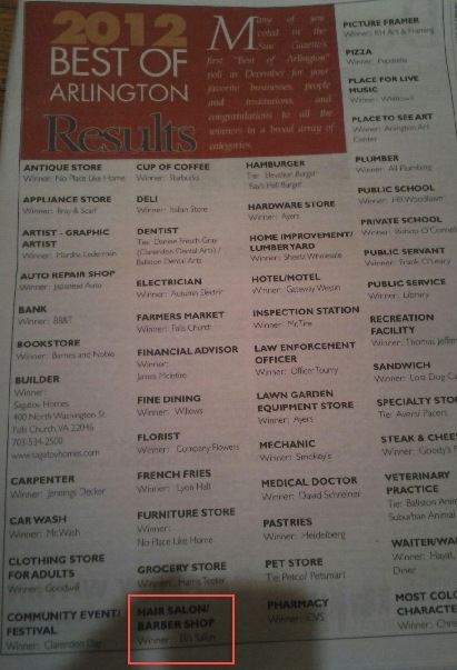 Best of Arlington Hair Salon 2